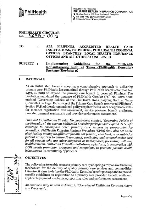 philhealth regional office 4a|Circular No. 2023.